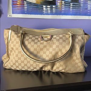 Gucci large tote gold color!